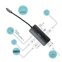 iTec USB-C Metal Nano Dock 4K HDMI + Power Delivery 60 W
