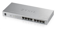 Zyxel GS1008HP 8-portový stolový gigabitový prepínač PoE, 8x PoE+ GbE, PoE 60W