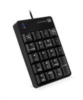 CONNECT IT NumCALC drátová numerická klávesnice, ČERNÁ
