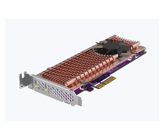 QNAP QM2-2P-244A rozšiřující karta 2xM.2 NVMe 2280/22110 PCIe Gen2x4 pro PC i NAS