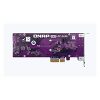 QNAP QM2-2P-244A rozšiřující karta 2xM.2 NVMe 2280/22110 PCIe Gen2x4 pro PC i NAS