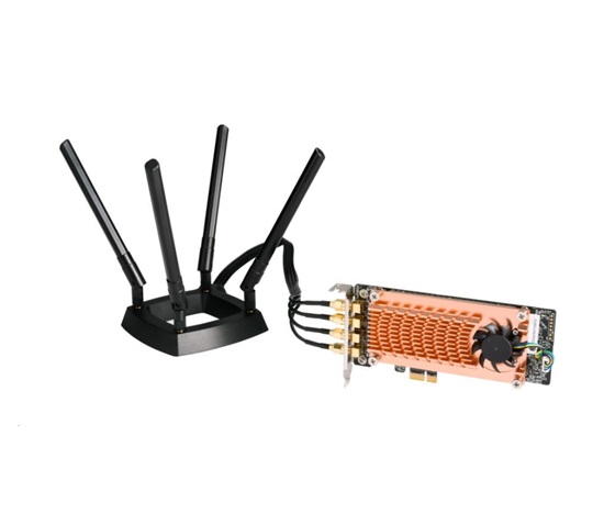 QNAP QWA-AC2600 rozšiřující karta WiFi 5 AX2600 pro PC i NAS