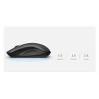 Myš RAPOO 7200M Multi-mode wireless, sivá