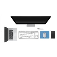 Myš RAPOO 7200M Multi-mode wireless, sivá