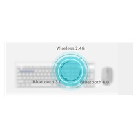Myš RAPOO 7200M Multi-mode wireless, sivá
