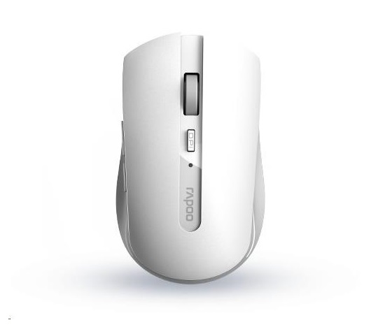 Myš RAPOO 7200M Multi-mode wireless, biela