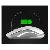 Myš RAPOO 7200M Multi-mode wireless, biela