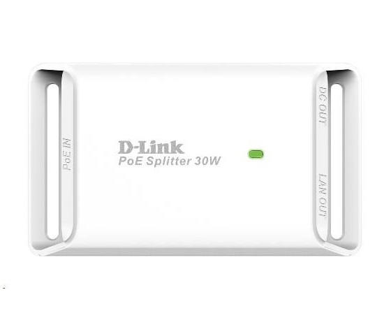 D-Link DPE-301GS 1-portový gigabitový 30W PoE splitter