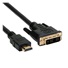 C-TECH HDMI-DVI kábel, M/M, 1,8 m
