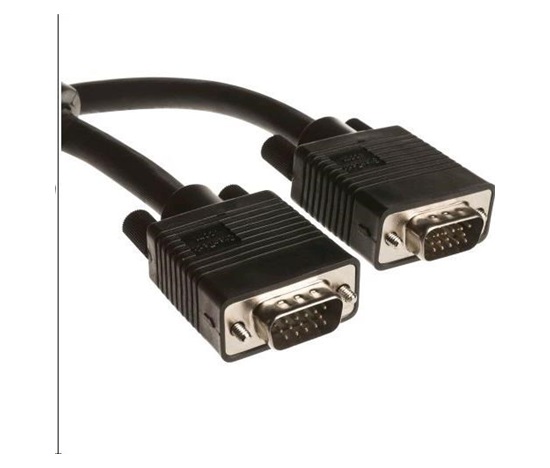 C-TECH VGA kábel, M/M, tienený, 1,8 m