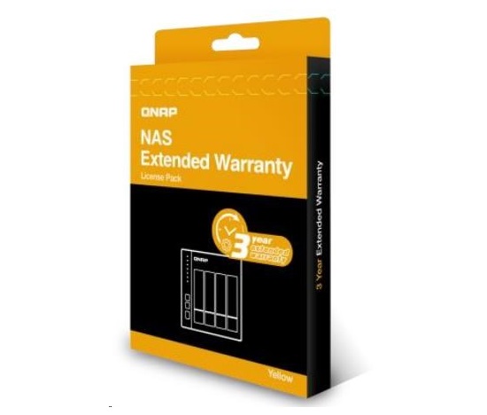 QNAP LIC-NAS-EXTW-YELLOW-3Y-EI elektronická prodlužujicí záruka 3 roky