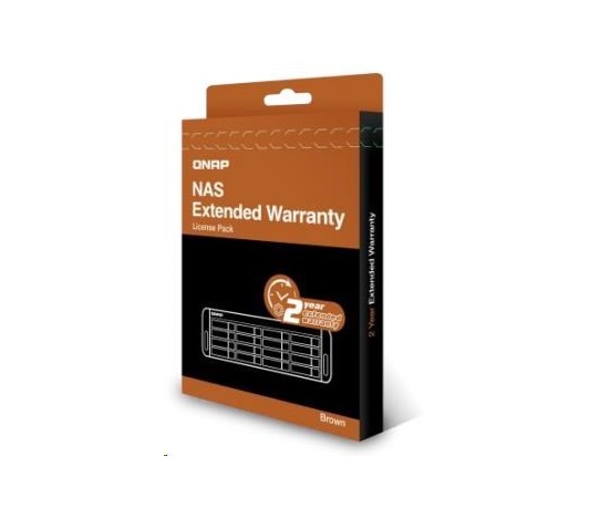 QNAP LIC-NAS-EXTW-BROWN-2Y-EI elektronická prodlužujicí záruka 2 roky