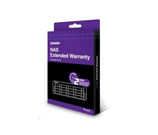 QNAP LIC-NAS-EXTW-PURPLE-2Y-EI elektronická prodlužujicí záruka 2 roky