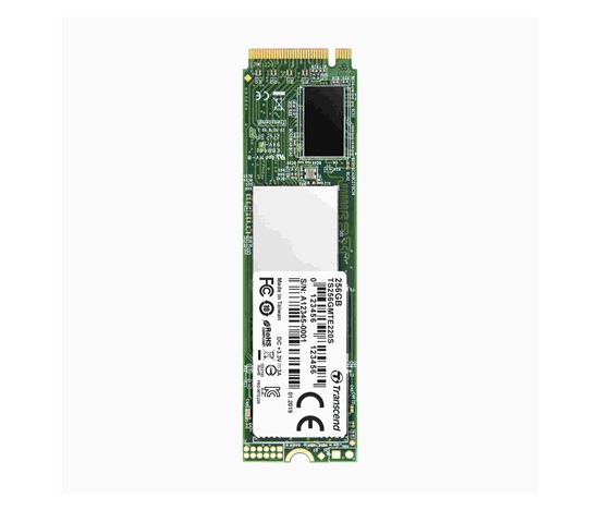TRANSCEND SSD 220S 256GB, M.2 2280, PCIe Gen3x4, NVMe, M-Key, 3D TLC, s Dram