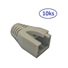 Krytka konektora RJ45 10ks, s otvorom pre kábel 7mm (CAT6A napr. Belden 10GXE01.07500)