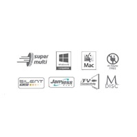 HITACHI LG - externá mechanika DVD-W/CD-RW/DVD±R/±RW/RAM GP57EB40, Slim, čierna, box+SW