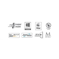 HITACHI LG - externá mechanika DVD-W/CD-RW/DVD±R/±RW/RAM GP60NB60, Slim, čierna, box+SW