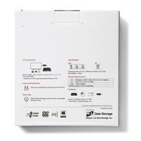 HITACHI LG - externá mechanika DVD-W/CD-RW/DVD±R/±RW/RAM GP60NB60, Slim, čierna, box+SW