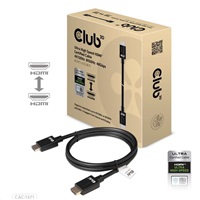 Club3D Kabel Ultra Rychlý HDMI™ Certifikovaný 4K 8K60Hz 48Gbps (M/M), 1m, 30 AWG