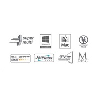 HITACHI LG - externá mechanika DVD-W/CD-RW/DVD±R/±RW/RAM GP60NW60, Slim, biela, krabica+SW