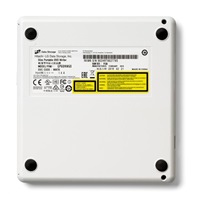 HITACHI LG - externá mechanika DVD-W/CD-RW/DVD±R/±RW/RAM GP60NW60, Slim, biela, krabica+SW