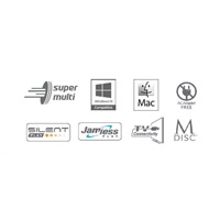 HITACHI LG - externá mechanika DVD-W/CD-RW/DVD±R/±RW/RAM GP60NS60, Slim, Silver, box+SW