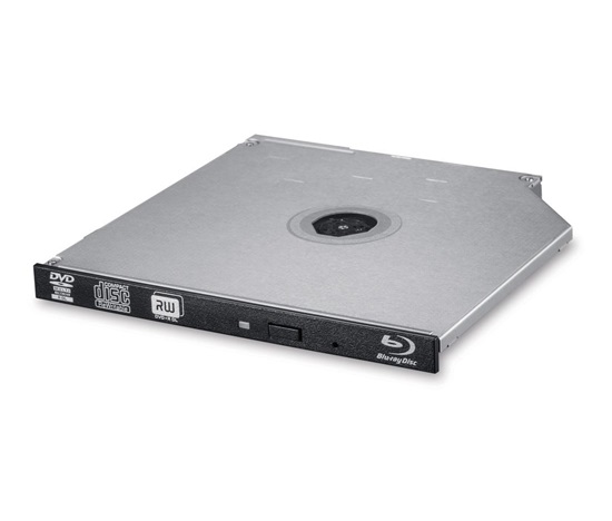 HITACHI LG - interná mechanika BD-W/CD-RW/DVD±R/±RW/RAM/M-DISC BU40N, Slim, 9.5 mm zásobník, čierny, voľne ložený bez SW