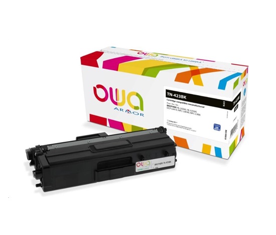 OWA Armor toner pre BROTHER HL-L 8260, 6.500 strán., com. s TN423BK, čierna/čierna