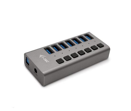 iTec USB 3.0 Nabíjací HUB 7port + napájací adaptér 36 W