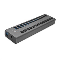 iTec USB 3.0 Nabíjací HUB 13port + napájací adaptér 60 W