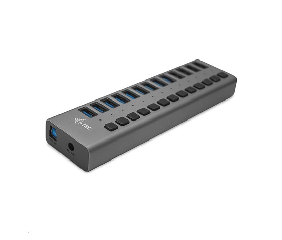 iTec USB 3.0 Nabíjací HUB 13port + napájací adaptér 60 W