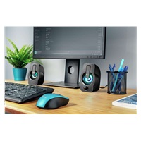 TRUST Gemi RGB 2.0 Sada reproduktorov - čierna