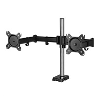 Stolný držiak ARCTIC Z2 (Gen3) pre 2x LCD do 34", nosnosť 2x15 kg, 4x USB HUB, čierny