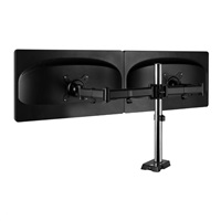 Stolný držiak ARCTIC Z2 (Gen3) pre 2x LCD do 34", nosnosť 2x15 kg, 4x USB HUB, čierny