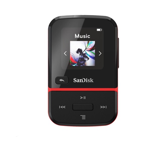 SanDisk Clip Sport Go MP3 Player 32 GB, Red