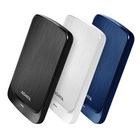 Externý pevný disk ADATA 1TB 2,5" USB 3.1 AHV320, čierna