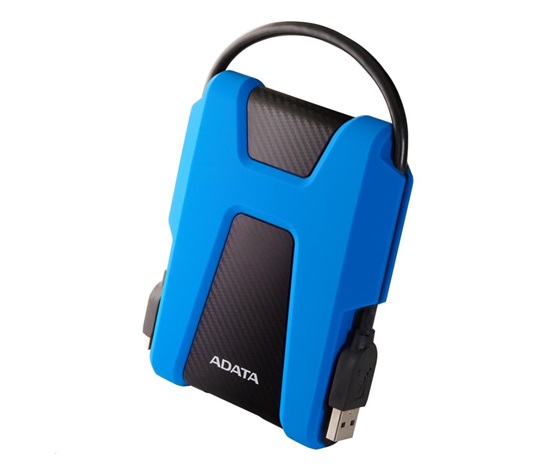 Externý pevný disk ADATA 1TB 2,5" USB 3.1 AHD680, modrá (guma, odolná voči nárazom)