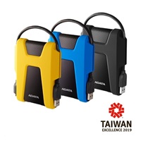 Externý pevný disk ADATA 1TB 2,5" USB 3.1 AHD680, modrá (guma, odolná voči nárazom)