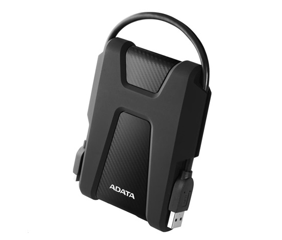 Externý pevný disk ADATA 2TB 2,5" USB 3.1 AHD680, čierna (guma, odolná voči nárazom)