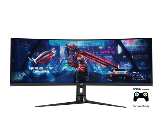 ASUS LCD 49" XG49VQ ROG STRIX 3840x1440 Zakrivený DFHD VA 144Hz 125% sRGB DP HDMI USB3.0 GAMING