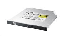 ASUS Slim DVD Writer SDRW-08U1MT/SLIM/BLACK/BULK, čierna, SATA, M-Disc, hromadná (bez SW)