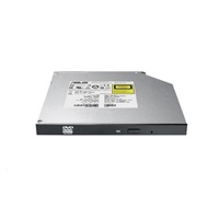 ASUS Slim DVD Writer SDRW-08U1MT/SLIM/BLACK/BULK, čierna, SATA, M-Disc, hromadná (bez SW)