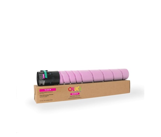 OWA Armor toner pre KONICA MINOLTA bizhub C258/C308/C368, 26000 strán, TN-324 M, červená/purpurová