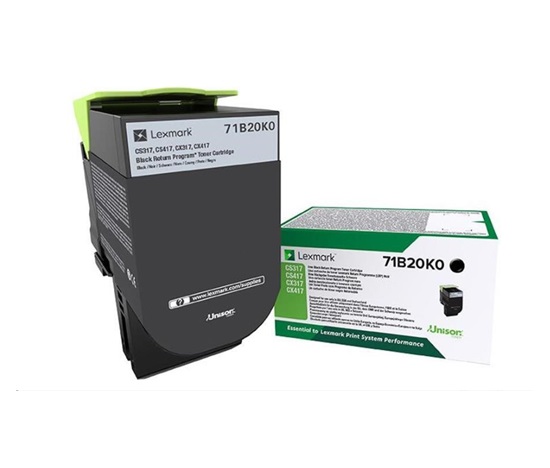 Lexmark toner pre MB2770adhwe black z programu Lexmark Return na 30 000 strán