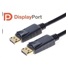 PREMIUMCORD DisplayPort 1.2 pripojovacie káble M/M, pozlátené konektory, 1.5m