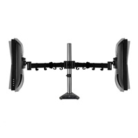 Stolný držiak ARCTIC Z2 Pro (Gen3) pre 2x LCD do 34", nosnosť 2x15 kg, 4x USB HUB, čierny