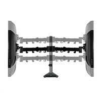 Stolný držiak ARCTIC Z2 Pro (Gen3) pre 2x LCD do 34", nosnosť 2x15 kg, 4x USB HUB, čierny