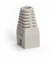 Ochrana pre konektor RJ45, odolná proti zaseknutiu - sivá, 100ks