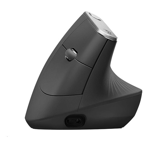 Bezdrôtová myš Logitech MX Vertical, grafitová
