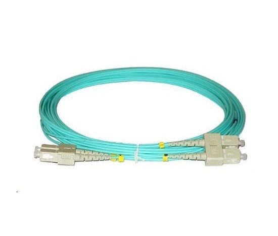 Duplexný patch kábel MM 50/125, OM3, SC-SC, LS0H, 2 m